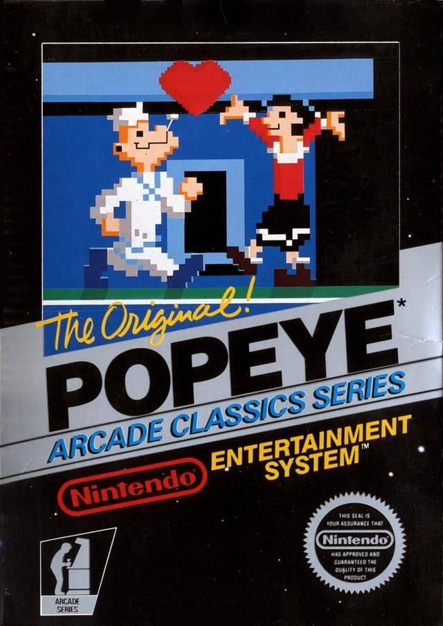 J2Games.com | Popeye (Nintendo NES) (Pre-Played - Game Only).