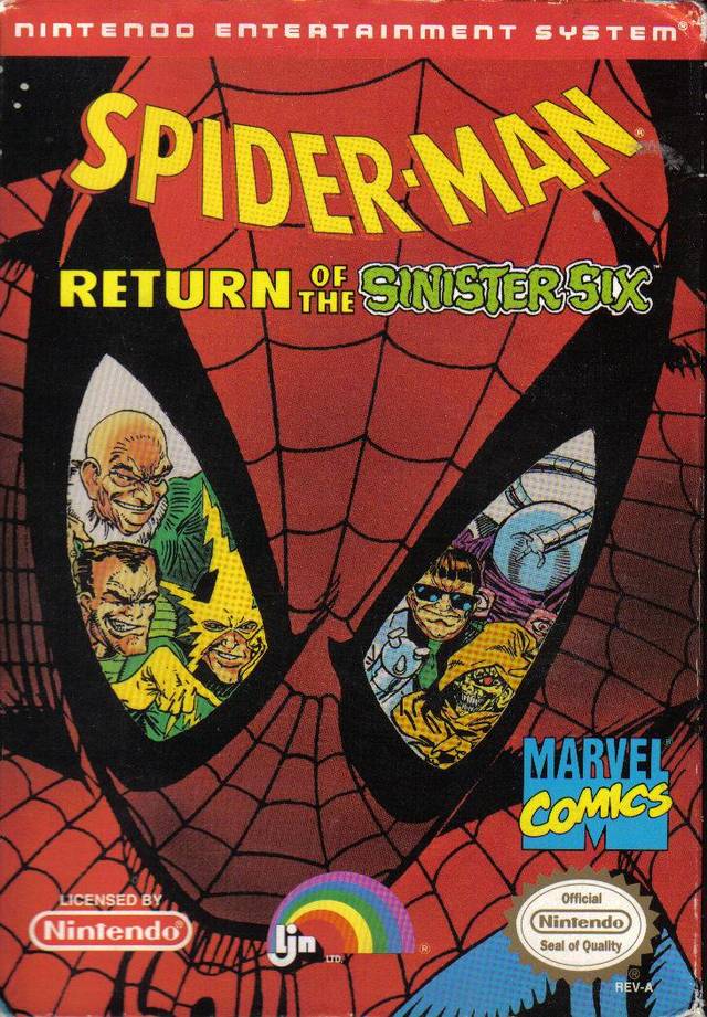 Spider-Man: El regreso de los seis siniestros (Nintendo NES)