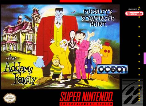 La búsqueda del tesoro de Pugsley de la familia Addams (Super Nintendo)