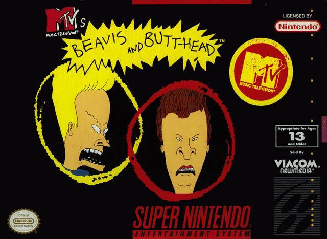 J2Games.com | Beavis and Butt-Head (Super Nintendo) (Pre-Played - Game Only).