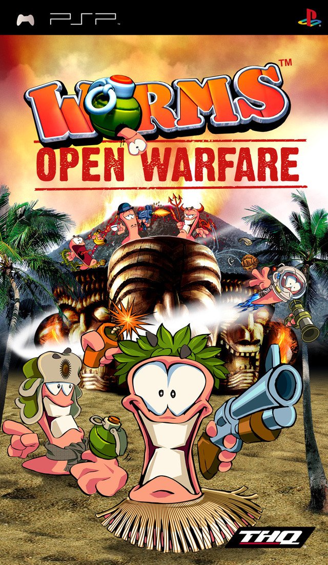 J2Games.com | Worms Open Warfare (PSP) (Pre-Played - Game Only).