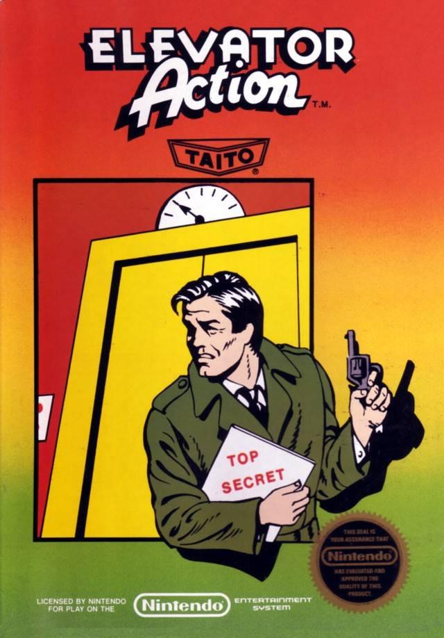 J2Games.com | Elevator Action (Nintendo NES) (Pre-Played - Game Only).