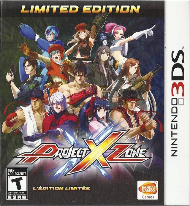 J2Games.com | Project X Zone Limited Edition (Nintendo 3DS) (Pre-Played - CIB - Good).