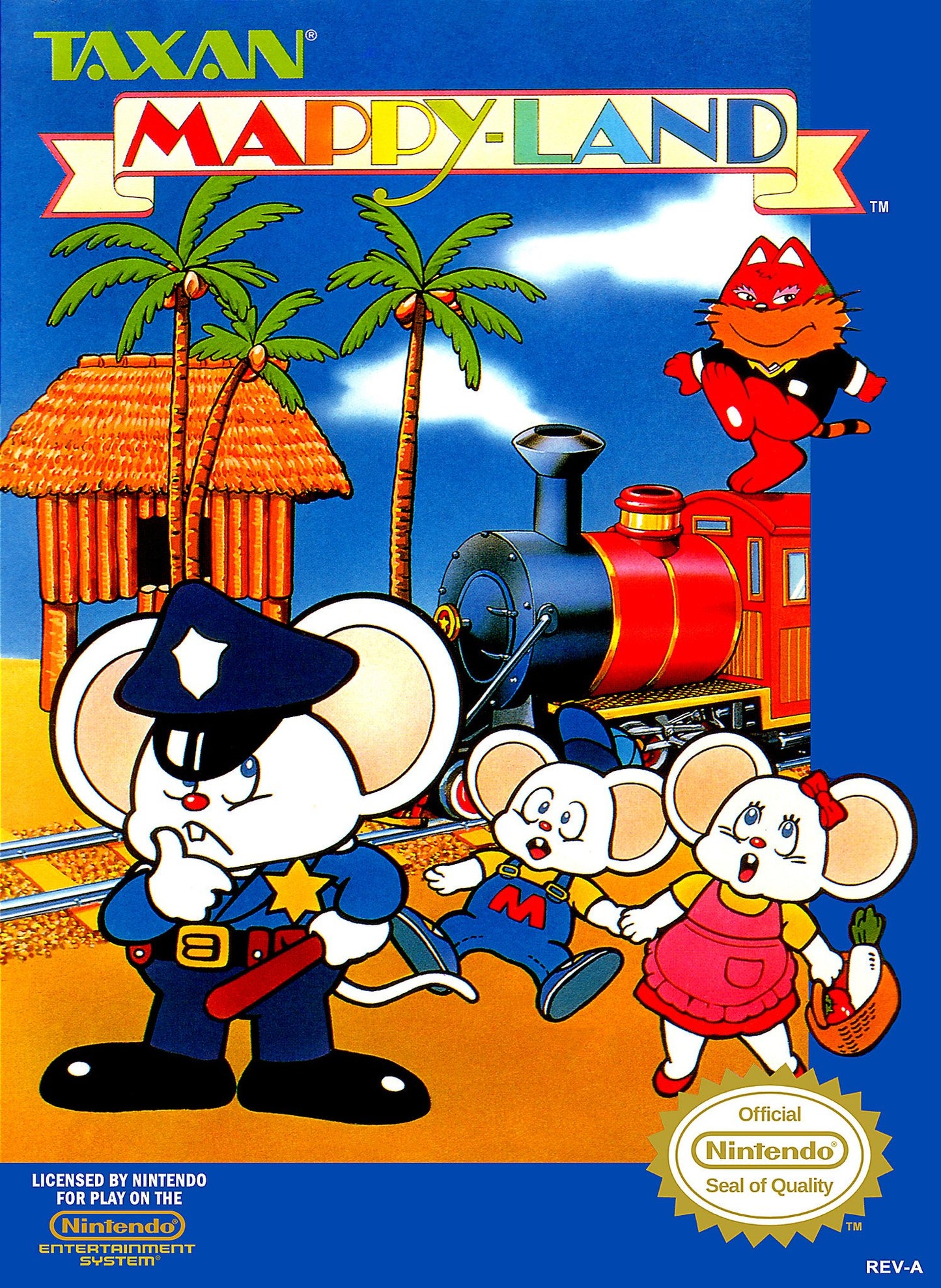 J2Games.com | Mappyland (Nintendo NES) (Pre-Played - Game Only).