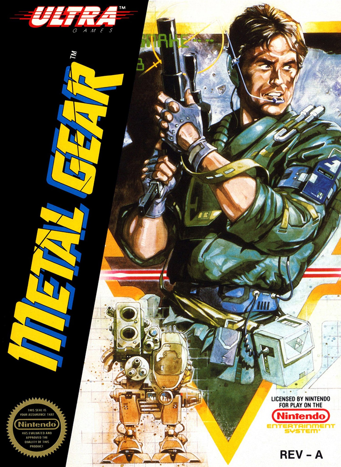 J2Games.com | Metal Gear (Nintendo NES) (Pre-Played - Game Only).