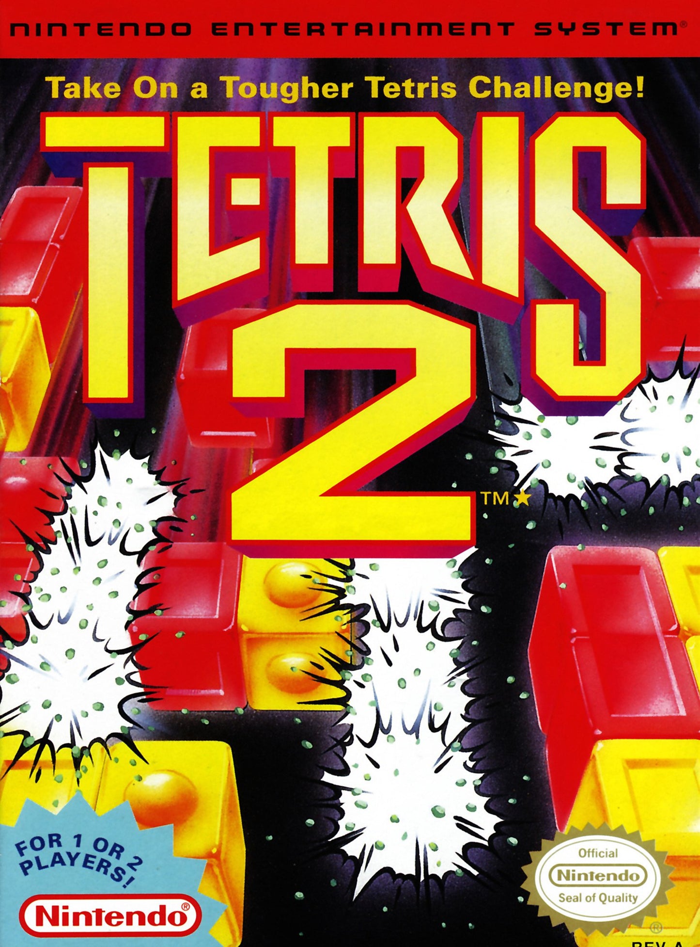 J2Games.com | Tetris 2 (Nintendo NES) (Pre-Played - Game Only).