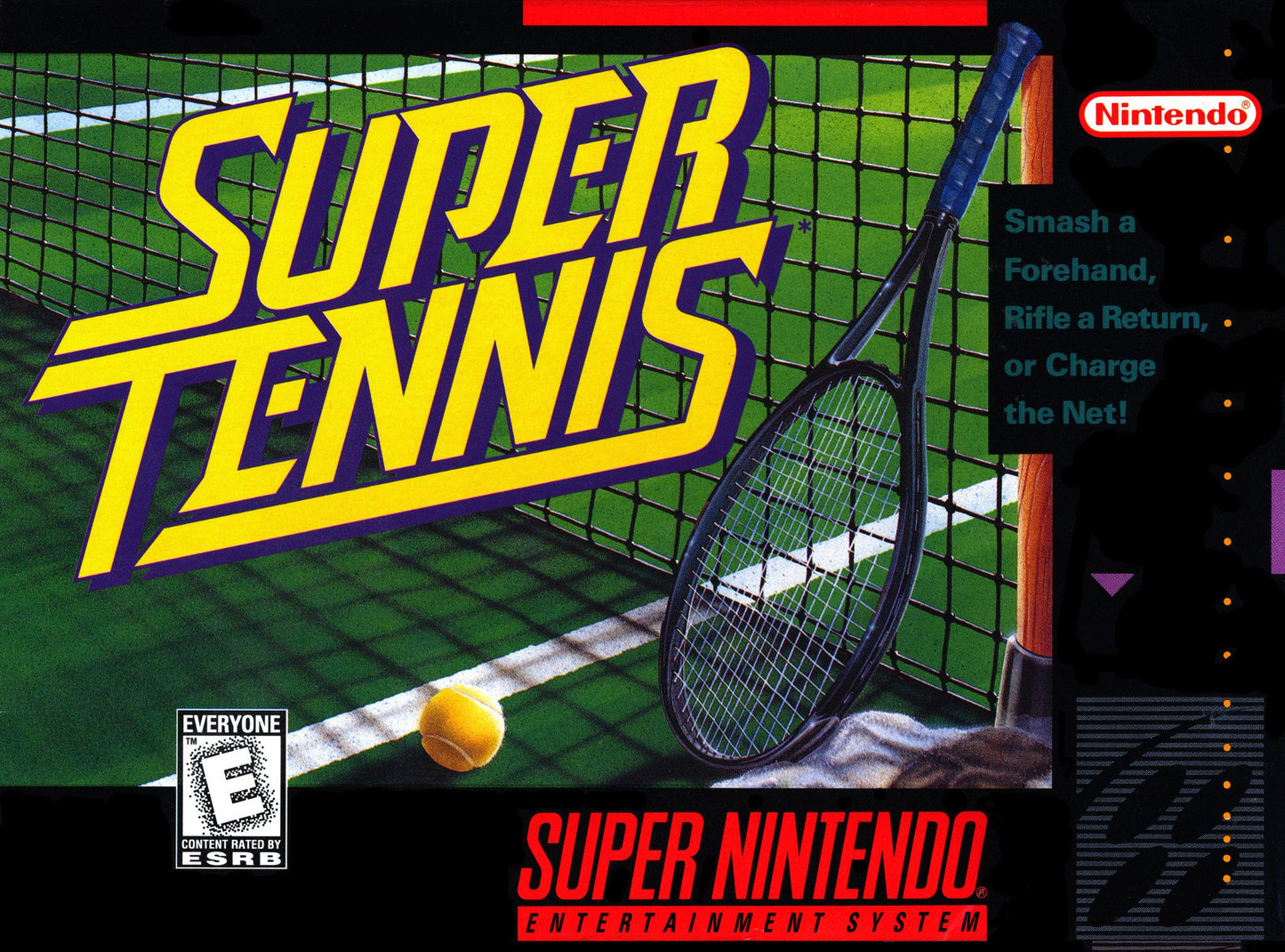 J2Games.com | Super Tennis (Super Nintendo) (Pre-Played - Game Only).