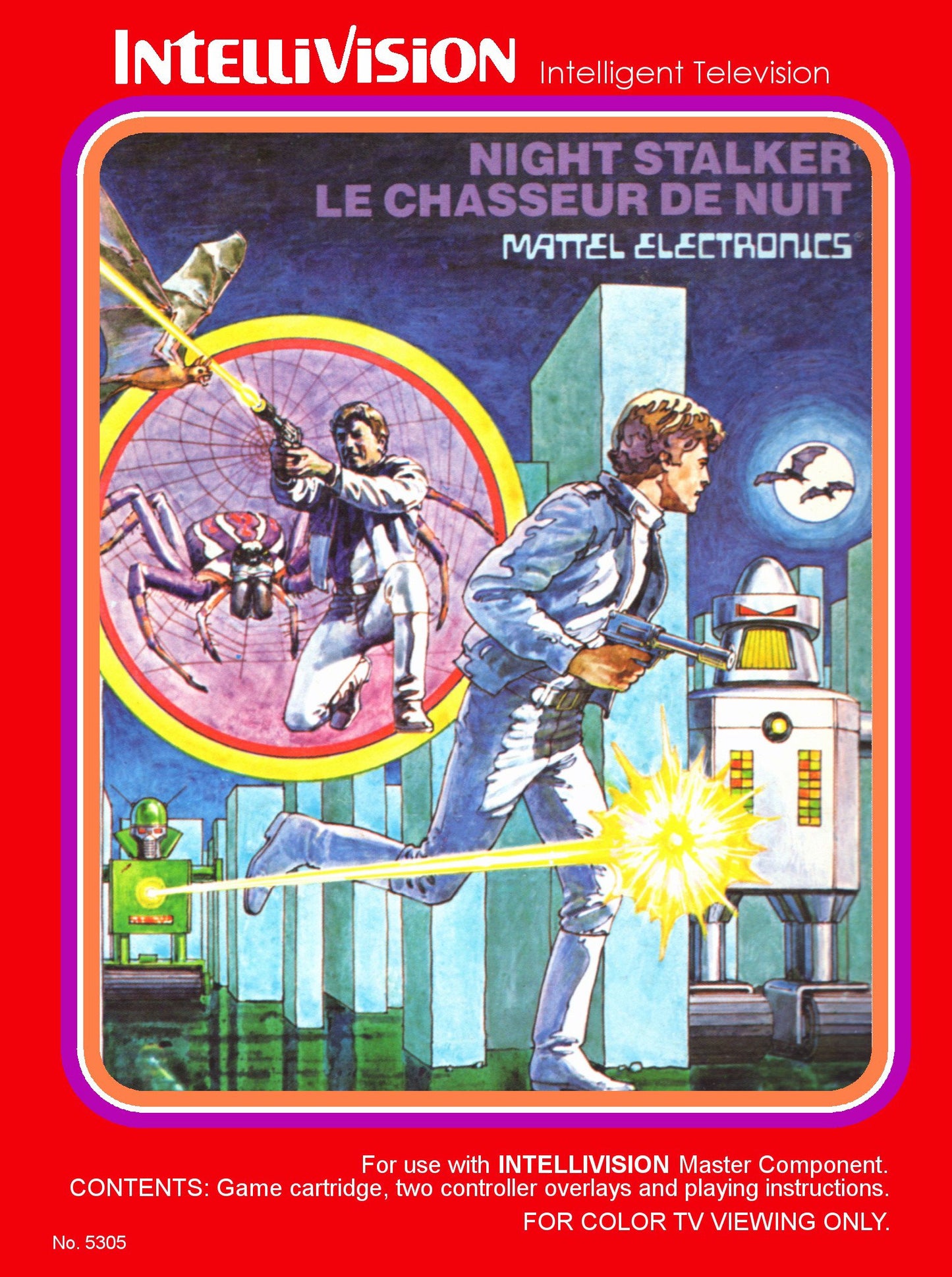 J2Games.com | Night Stalker (Intellivision) (Pre-Played - Game Only).