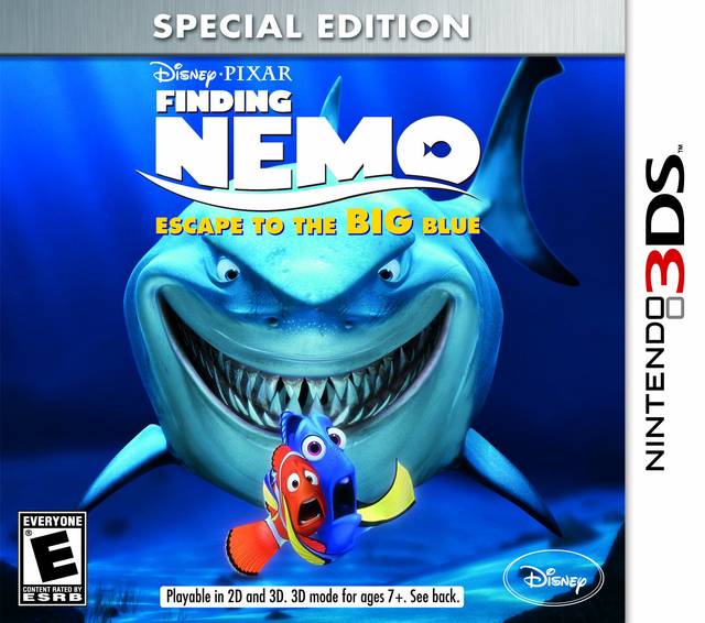 Buscando a Nemo: Escape To The BIG Edición especial azul (Nintendo 3DS)