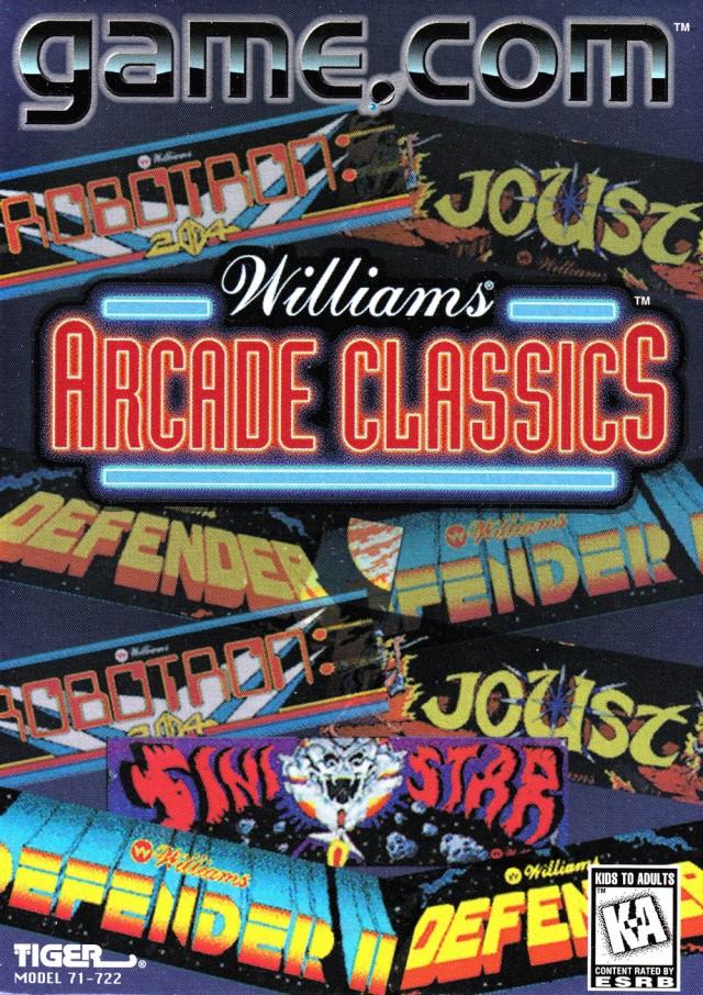 J2Games.com | Williams Arcade Classics (Game.Com) (Pre-Played - Game Only).