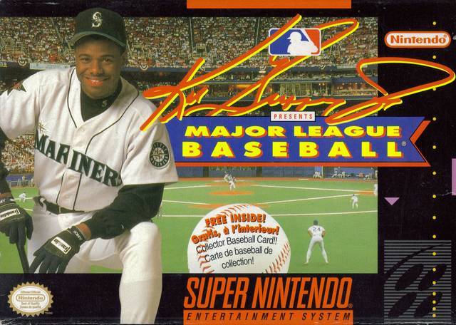 J2Games.com | Ken Griffey Jr Major League Baseball (Super Nintendo) (Pre-Played - Game Only).