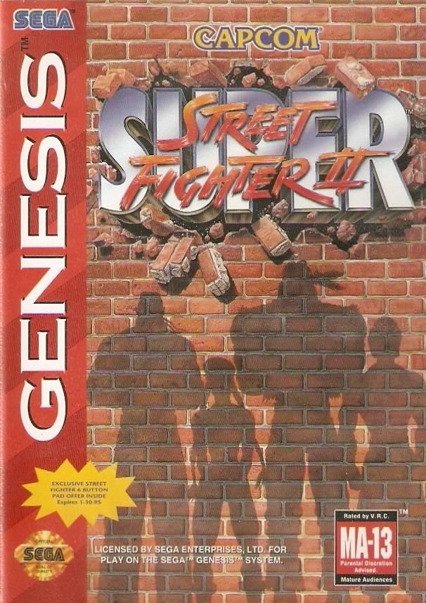 J2Games.com | Super Street Fighter II (Sega Genesis) (Pre-Played - Game Only).