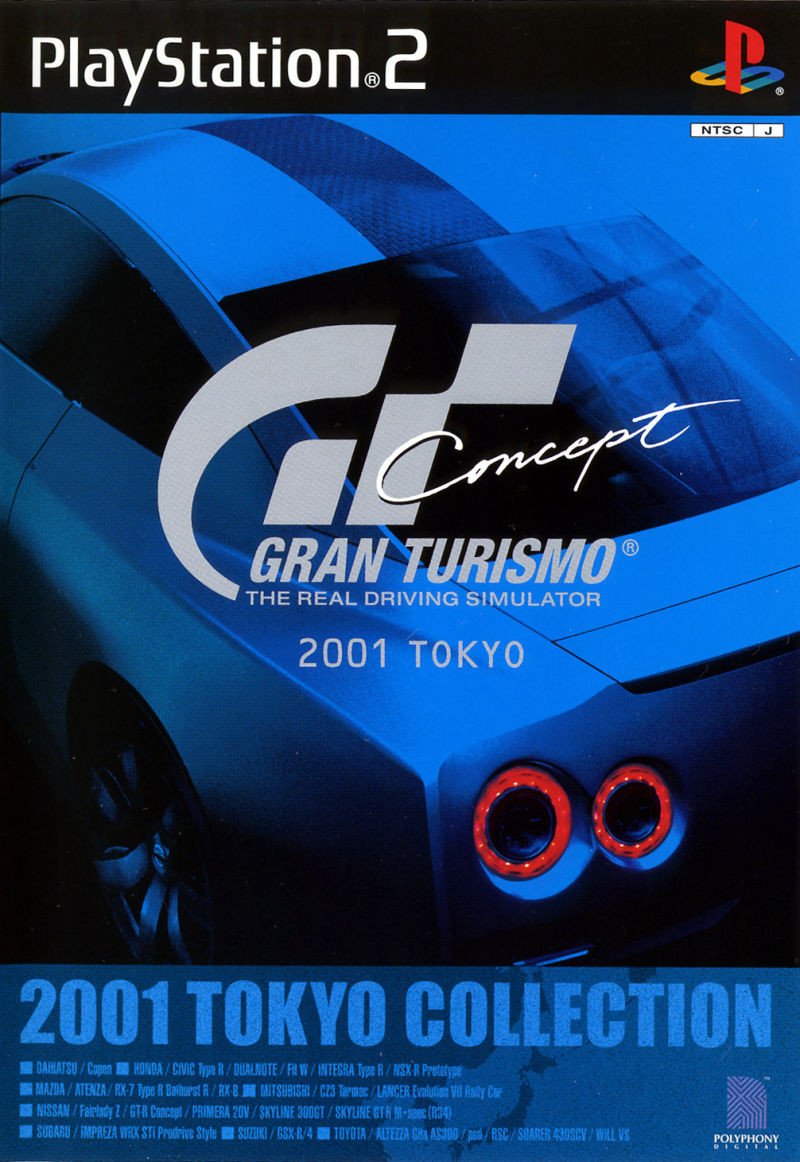 J2Games.com | Gran Turismo Concept 2001 Tokyo (Japanese) (Playstation 2) (Pre-Played - CIB - Very Good).