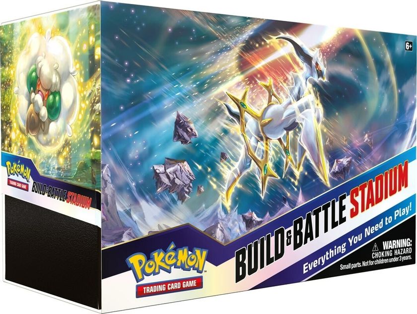 Pokémon TCG: Sword & Shield 09 Brilliant Stars Build & Battle Stadium (juguetes)