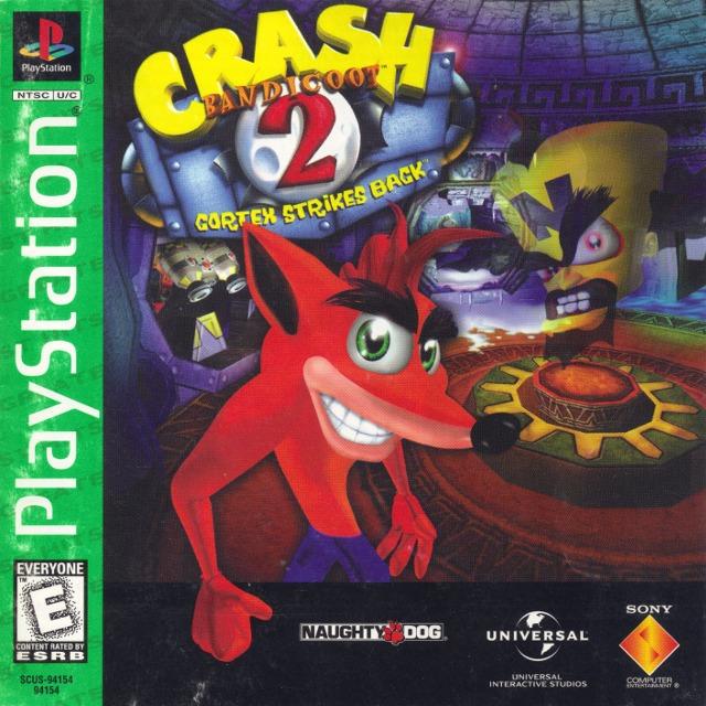 J2Games.com | Crash Bandicoot 2 Cortex Strikes Back Greatest Hits (Playstation) (Pre-Played - Game Only).
