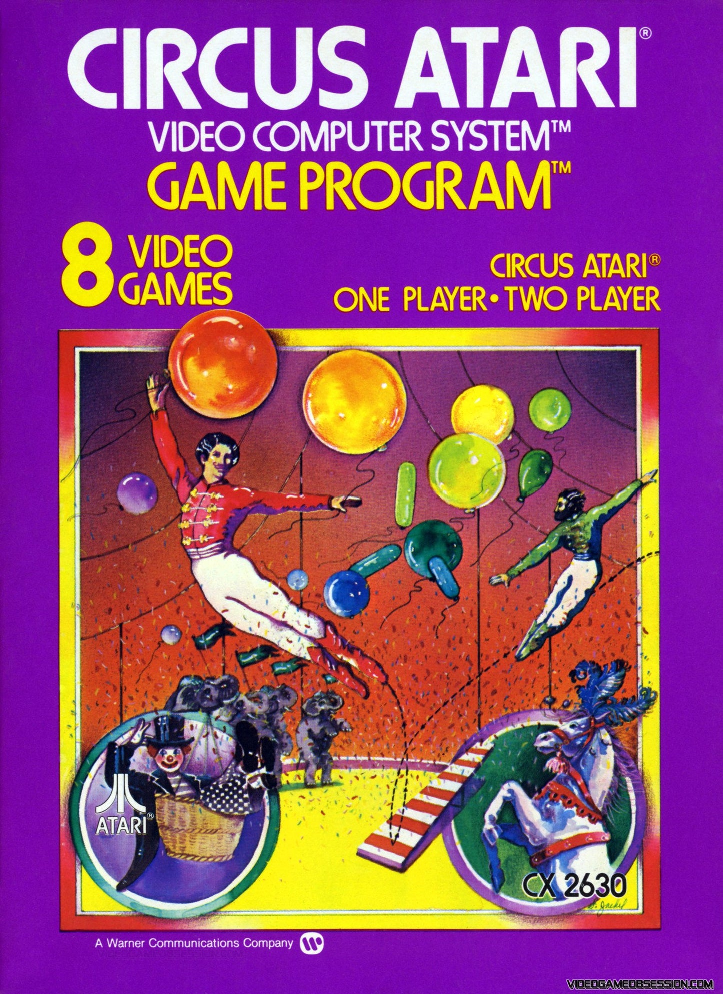 J2Games.com | Circus Atari (Atari 2600) (Pre-Played - Game Only).