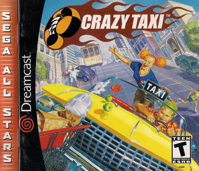 J2Games.com | Crazy Taxi (Sega All Stars) (Sega Dreamcast) (Pre-Played - CIB - Good).