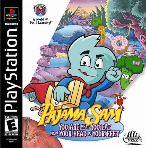 Pyjama Sam: Eres lo que comes, desde la cabeza hasta los pies (Playstation)