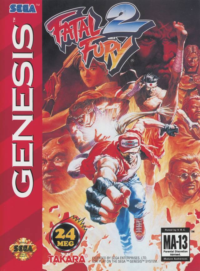 J2Games.com | Fatal Fury 2 (Sega Genesis) (Pre-Played - Game Only).