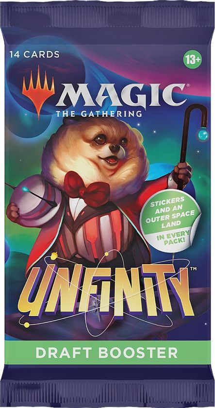 Magic the Gathering Unfinity Draft Booster Pack (Juguetes)
