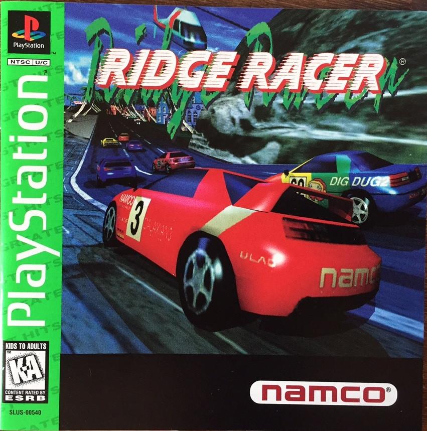 J2Games.com | Ridge Racer (Greatest Hits) (Playstation) (Pre-Played - CIB - Good).