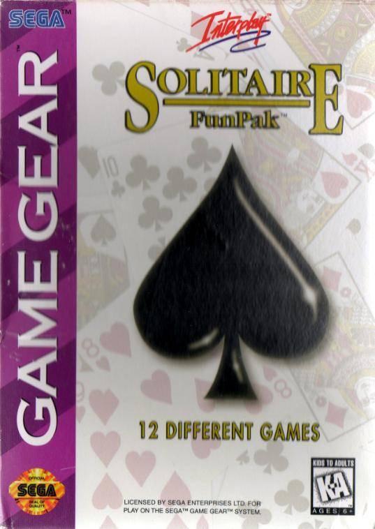 J2Games.com | Solitaire FunPak (Sega Game Gear) (Pre-Played - Game Only).