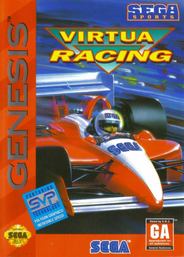 J2Games.com | Virtua Racing (Sega Genesis) (Pre-Played - Game Only).
