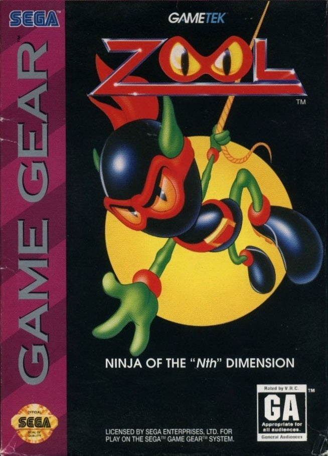Zool: Ninja de la "Enésima" Dimensión (Sega Game Gear)