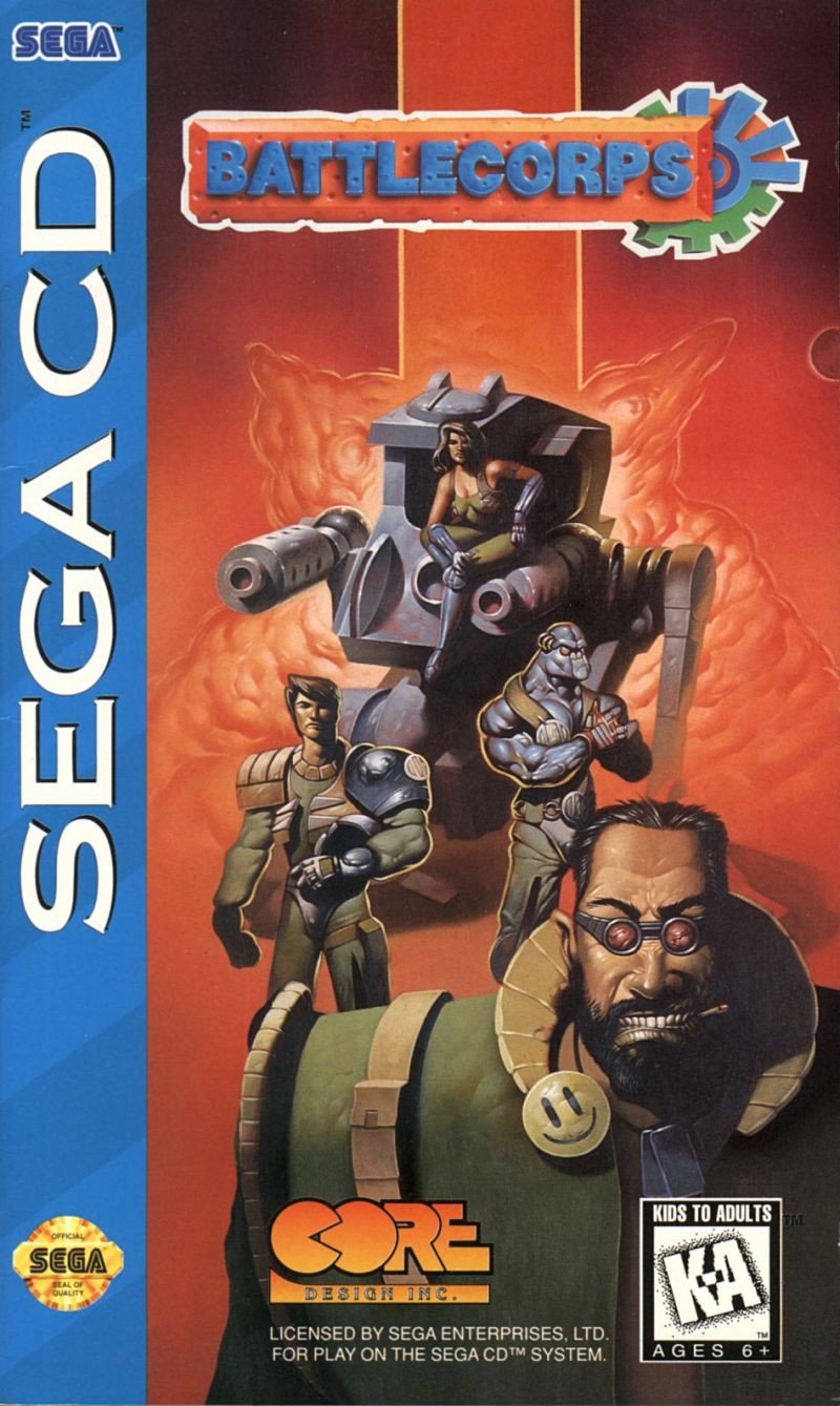 J2Games.com | Battlecorps (Sega CD) (Pre-Played - CIB - Good).