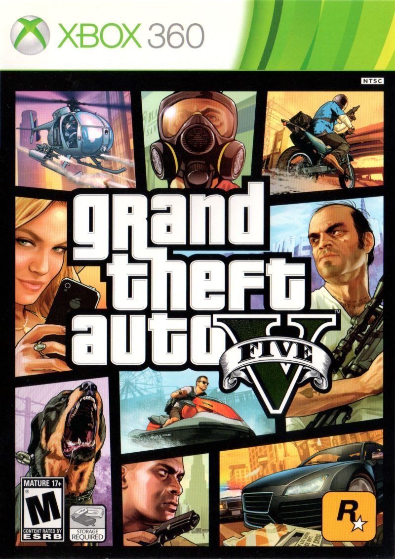 J2Games.com | Grand Theft Auto 5 (Xbox 360) (Pre-Played - CIB - Very Good).