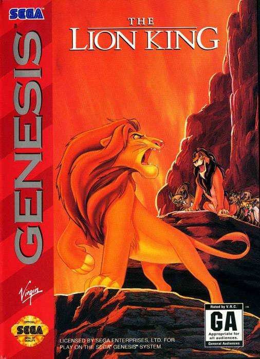 J2Games.com | The Lion King (Sega Genesis) (Pre-Played - Game Only).