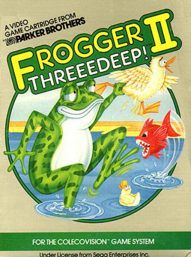 J2Games.com | Frogger II: Threedeep (Colecovision) (Pre-Played - Game Only).