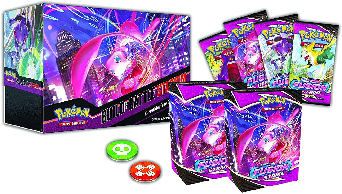 Pokemon TCG: Sword & Shield 08 Fusion Strike Build & Battle Stadium (Toys)