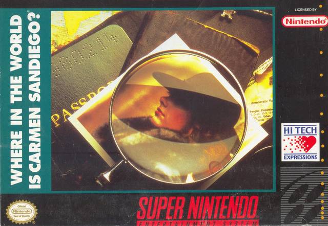 ¿Dónde en el mundo está Carmen Sandiego (Super Nintendo)