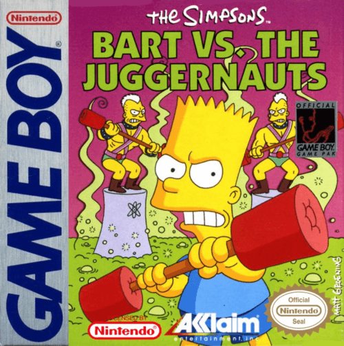 Los Simpson: Bart contra los Juggernauts (Gameboy)