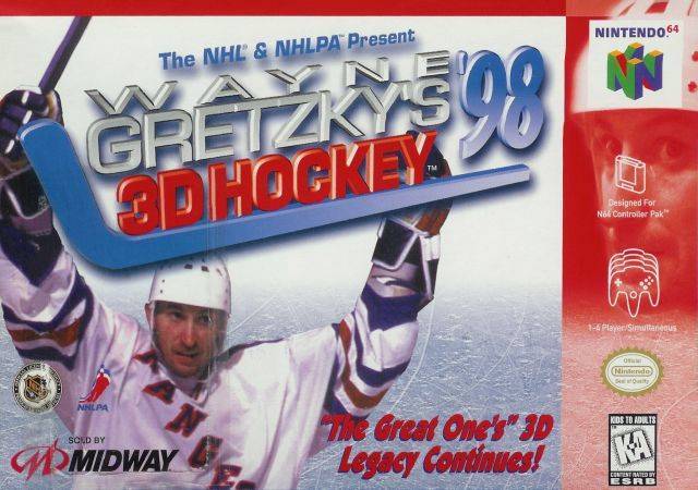 J2Games.com | Wayne Gretzky's 3D Hockey 98 (Nintendo 64) (Pre-Played - Game Only).