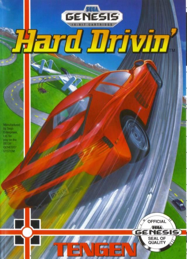 J2Games.com | Hard Drivin (Sega Genesis) (Pre-Played - Game Only).