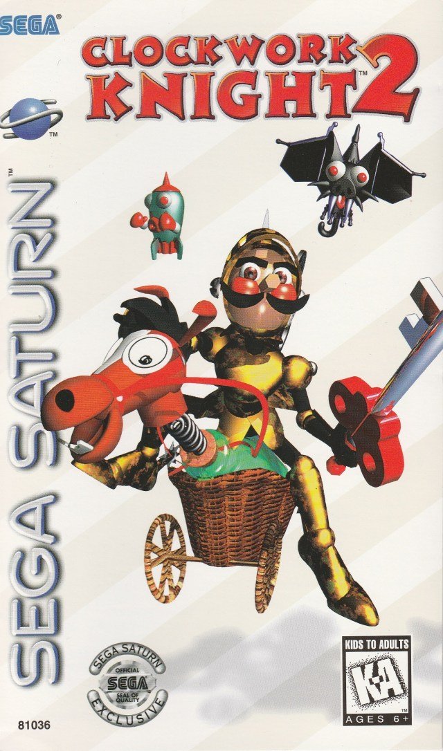 J2Games.com | Clockwork Knight 2 (Sega Saturn) (Pre-Played - CIB - Good).