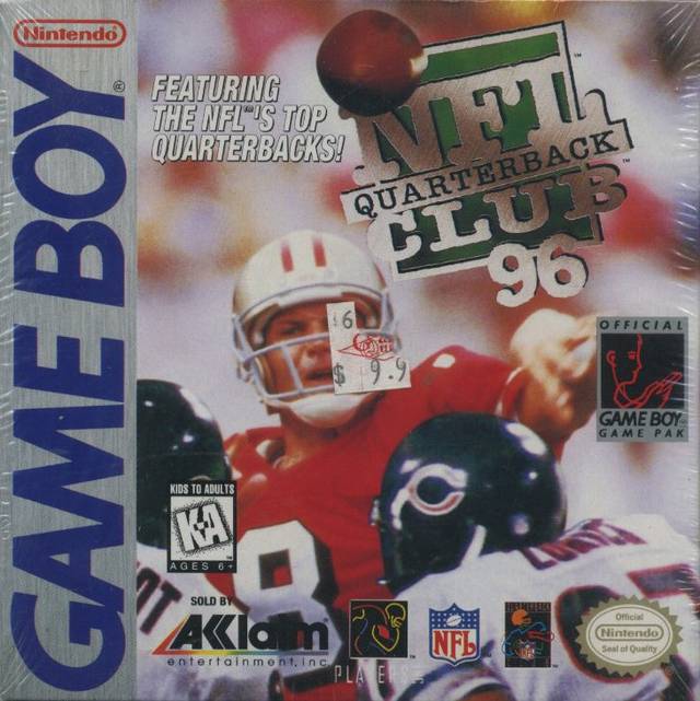 Club de mariscal de campo de la NFL 96 (Gameboy)
