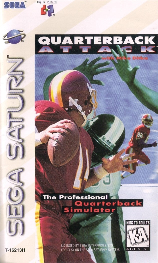 Ataque de mariscal de campo con Mike Ditka (Sega Saturn)