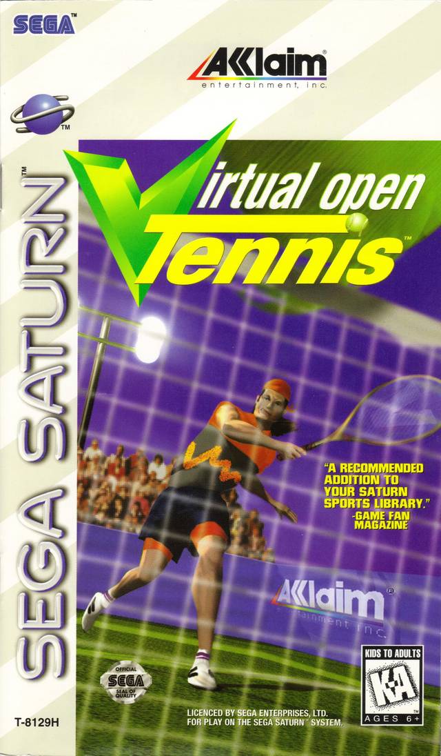 Tenis Abierto Virtual (Sega Saturn)