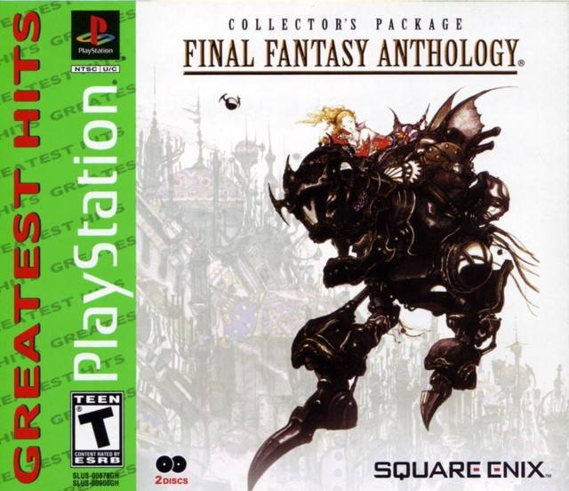 J2Games.com | Final Fantasy Anthology (Greatest Hits) (Playstation) (Pre-Played - CIB - Very Good).
