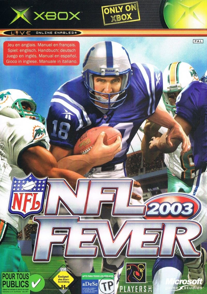 J2Games.com | NFL Fever 2003 (Xbox) (Pre-Played - Game Only).