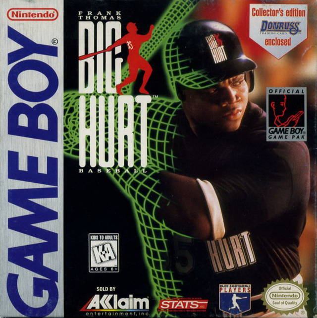 Frank Thomas: Béisbol Big Hurt (Gameboy)