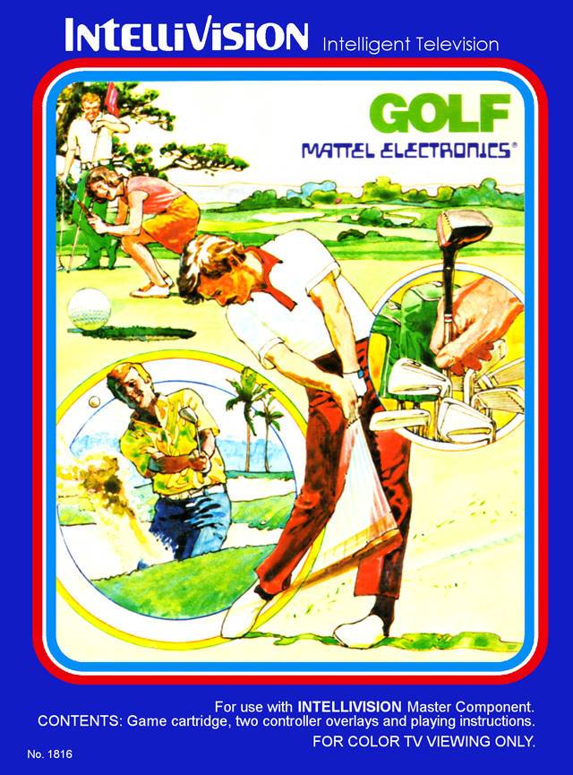 J2Games.com | PGA Golf (Intellivision) (Pre-Played - CIB - Good).