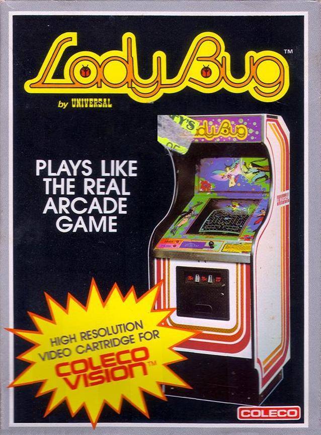 J2Games.com | Lady Bug (Colecovision) (Pre-Played - Game Only).