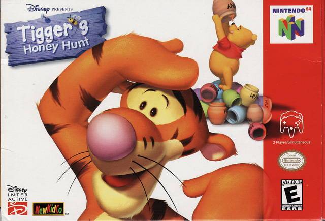 J2Games.com | Tigger's Honey Hunt (Nintendo 64) (Pre-Played).