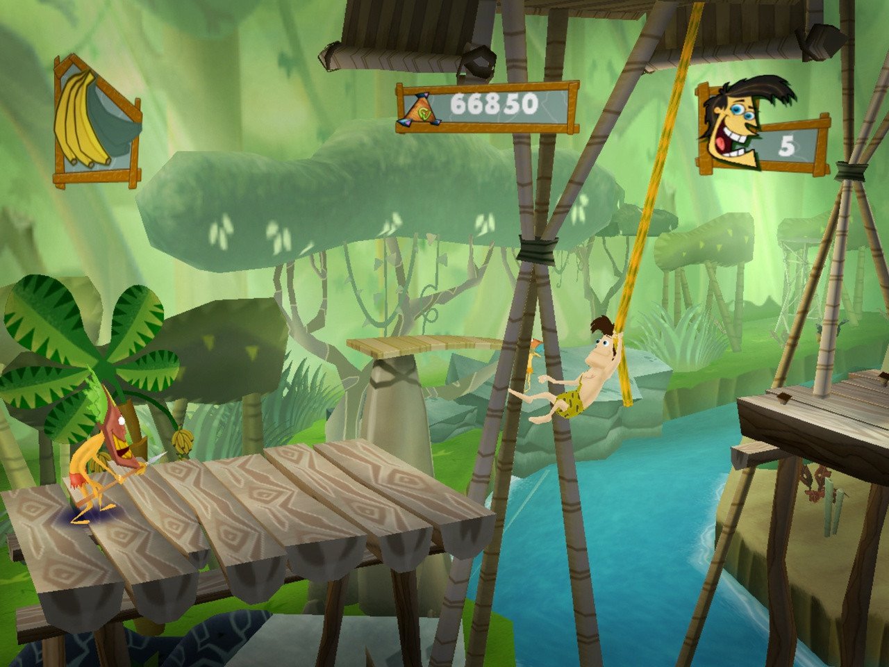 J2Games.com | George of the Jungle and the Search for the Secret (Nintendo DS) (Complete - Good).