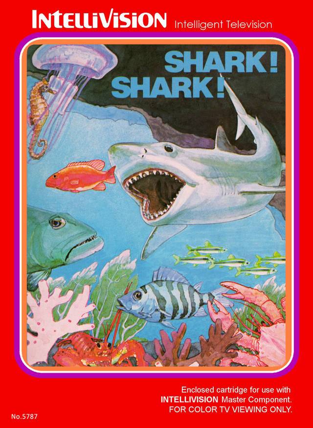 J2Games.com | Shark! Shark! (Intellivision) (Pre-Played - CIB - Good).