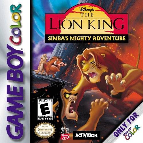 J2Games.com | The Lion King Simbas Mighty Adventure (Gameboy Color) (Pre-Played - Game Only).